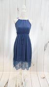 The Pure dress in blue