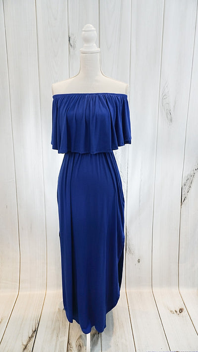 The Romantic dress in Blue